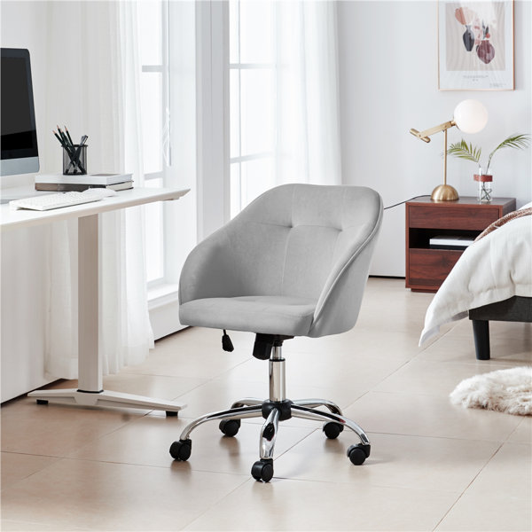 Wayfair office deals chairs no wheels